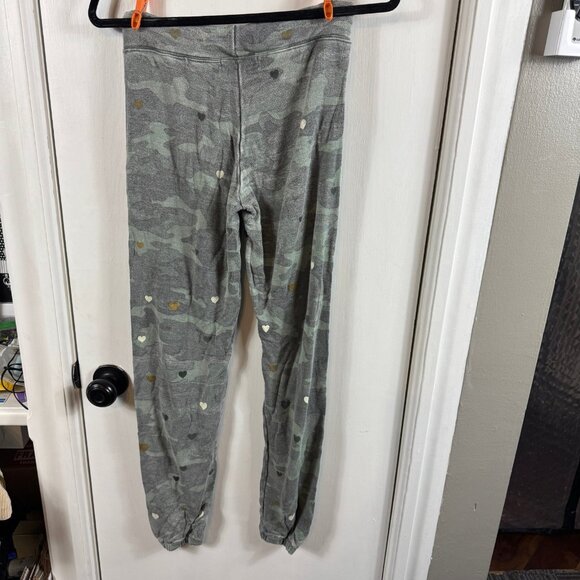 Global Love Camo Heart Jogger Pants – Soft Rayon Lounge Sweatpants, Size Small - Picture 6 of 9